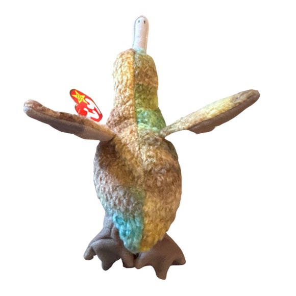 Ty Beanie Baby: Beak the Kiwi Bird | Stuffed Animal | MWMT - Picture 3 of 9